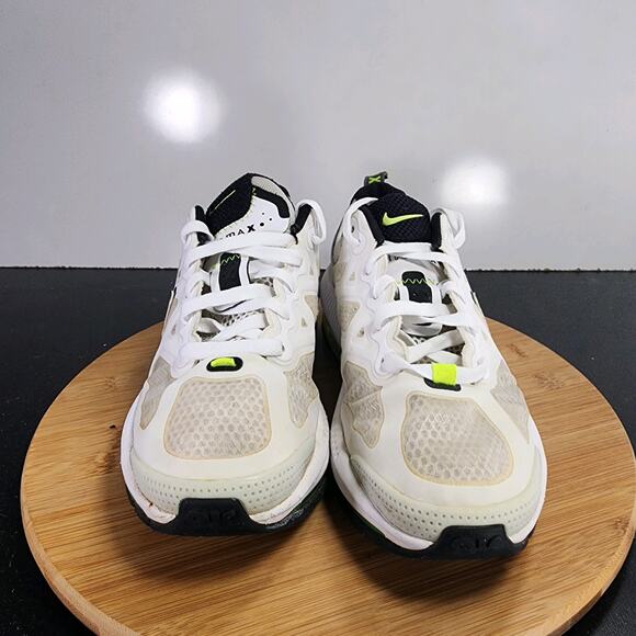 Women's Nike Air Max Genome Sz 7 Youth=8.5Womens 009352 White Running Sneakers - Picture 3 of 9